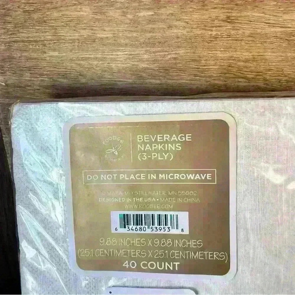 NEW 40 Count 3 ply beverage napkins - POUR SOME GRAVY ON ME! - Picture 6 of 6